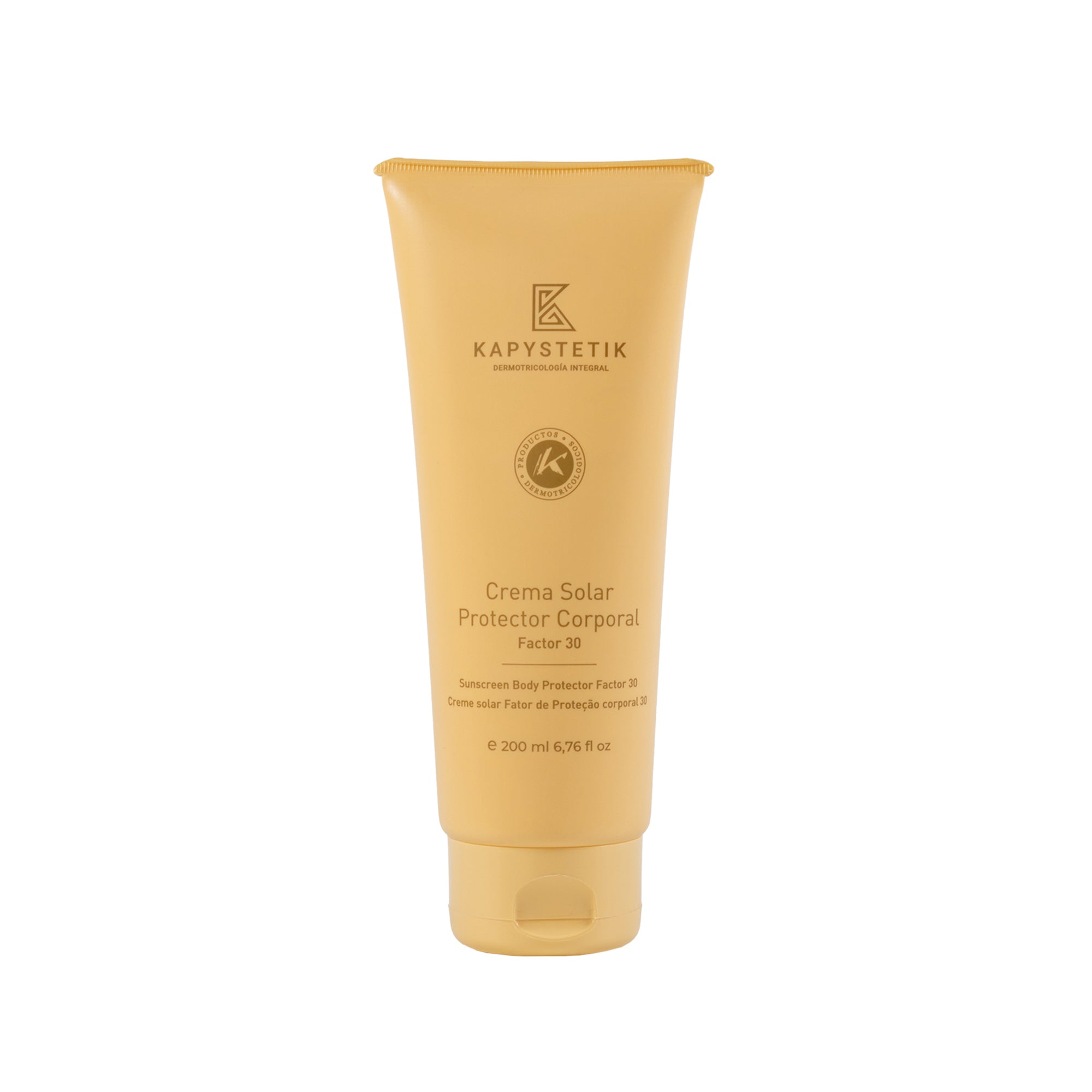 Kapystetik  Crema Solar Corporal  FPS 30 – 200 ml