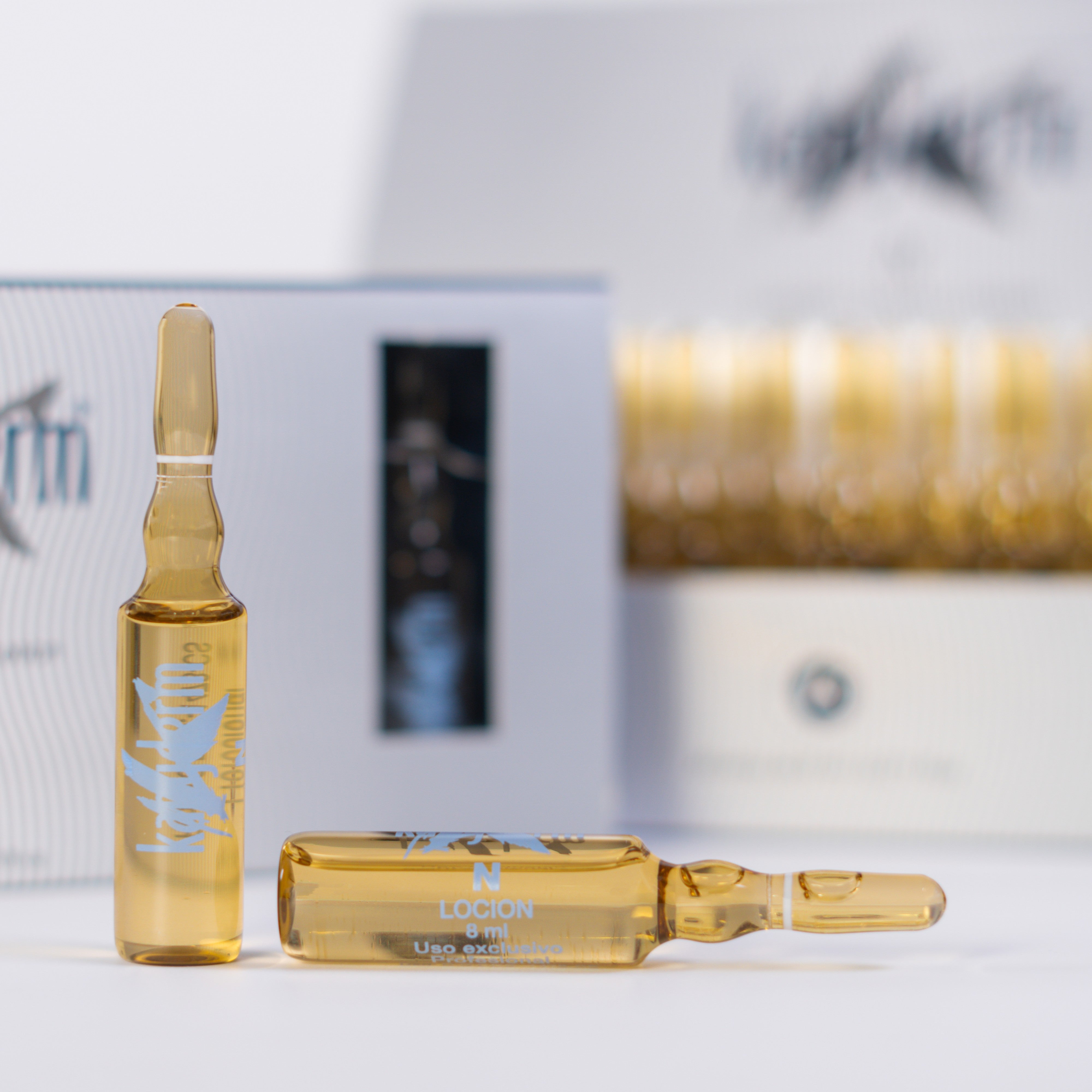 Ampollas Cuero Cabelludo Graso (Piel Sensible) KN 12Ud